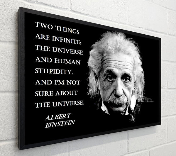 Motivational Quote Albert Einstein The Universe
