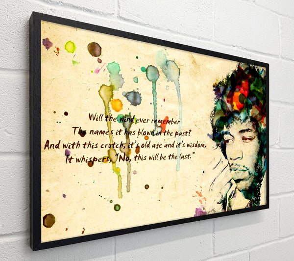 Music Quote Jimi Hendrix The Wind
