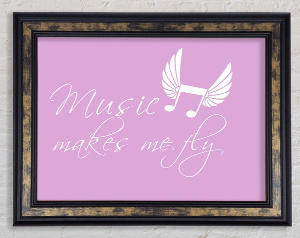 Musik lässt mich pink fliegen