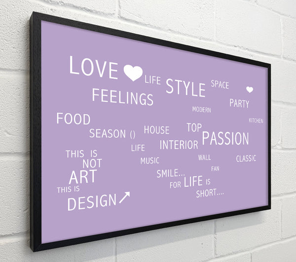 Love Quote Love Life Lilac