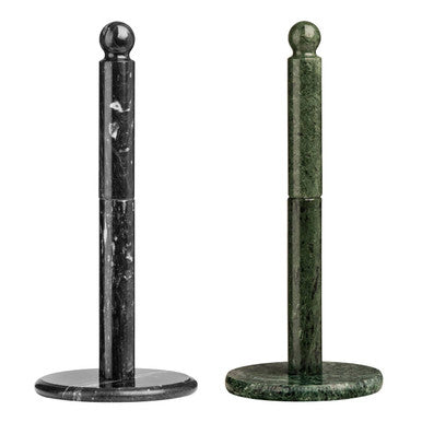 Marmore Black Marble Kitchen Roll Holder