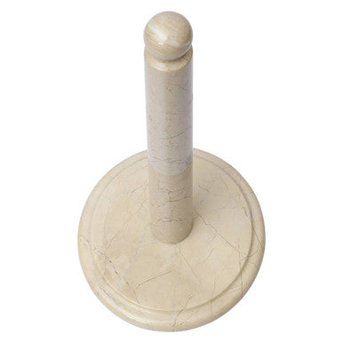 Himaya Champagne Marble Kitchen Roll Holder