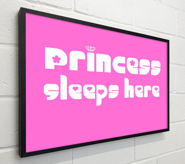 Princess sleeps 2 Vivid Pink