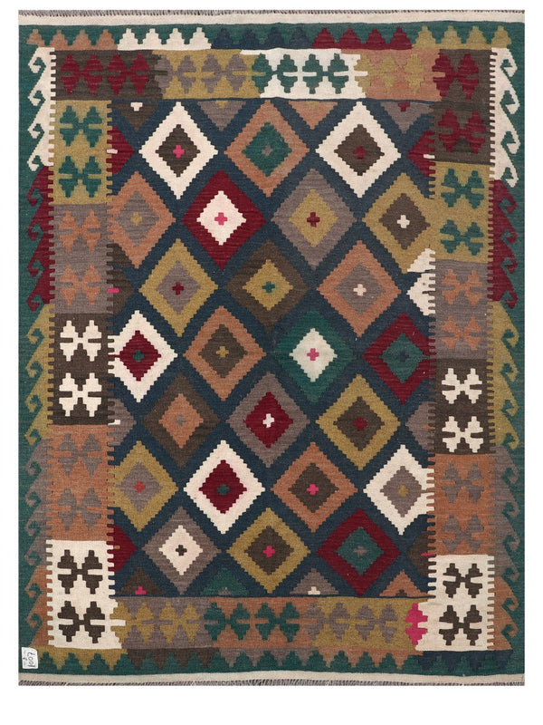 Maimana Afghanistan Kilim Rug - 202 x150 cm