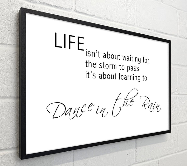 Life Isn'T About Waiting 2 White