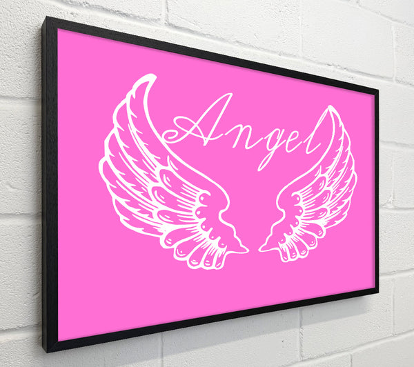 Angel Wings 4 Vivid Pink