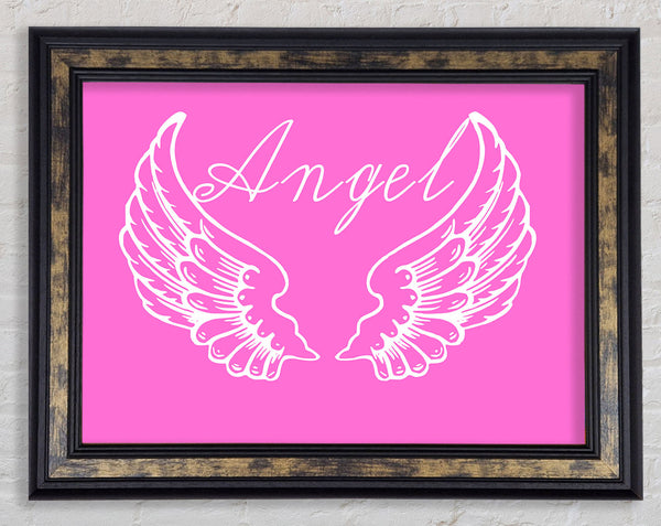 Angel Wings 4 Vivid Pink