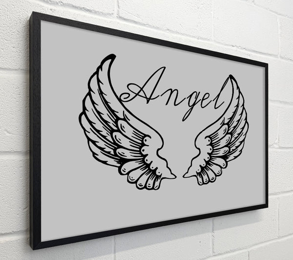 Angel Wings 4 Grey