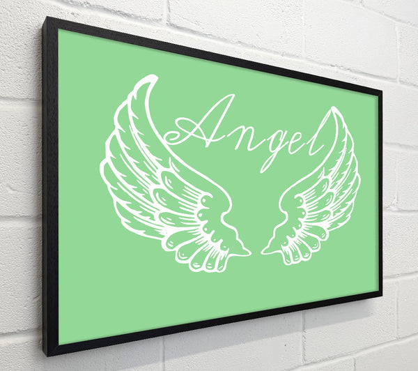 Angel Wings 4 Green