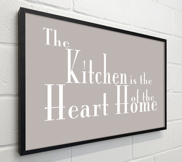 Kitchen Quote The Kitchen Is The Heart Of The Home 2 Beige