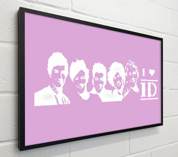 Music Quote I Love 1 Direction Pink