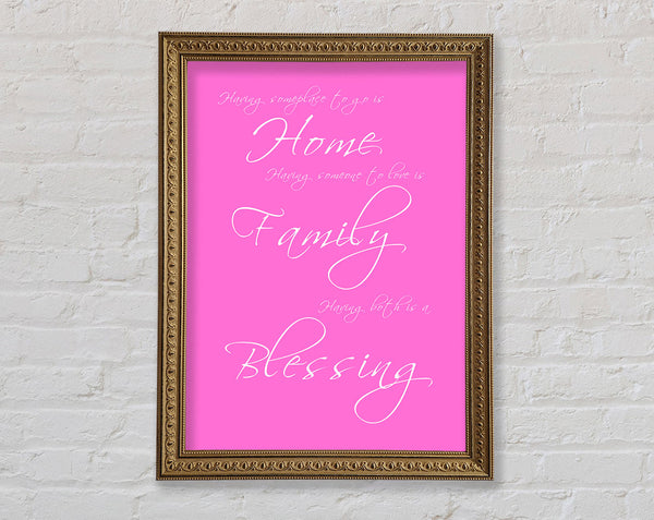 Home Zitat Irgendwohin zu gehen ist Zuhause Vivid Pink