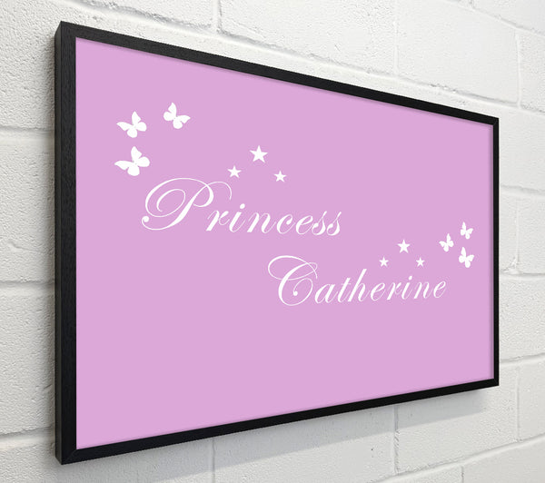 Your Own Name Princess Pink