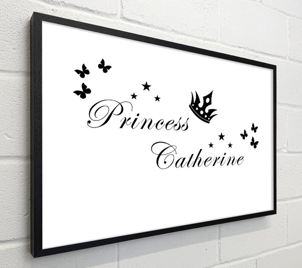 Your Own Name Princess 2 White