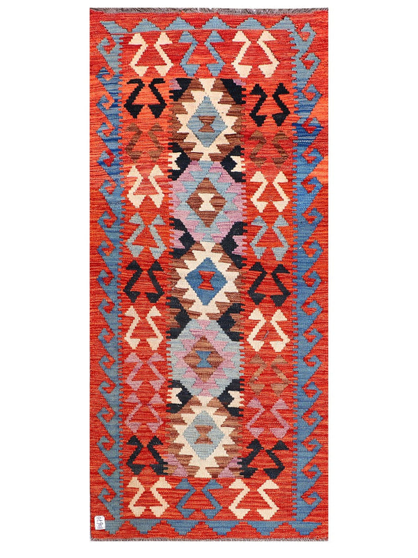 Maimana Afghanistan Kilim Rug - 234 x 85 cm