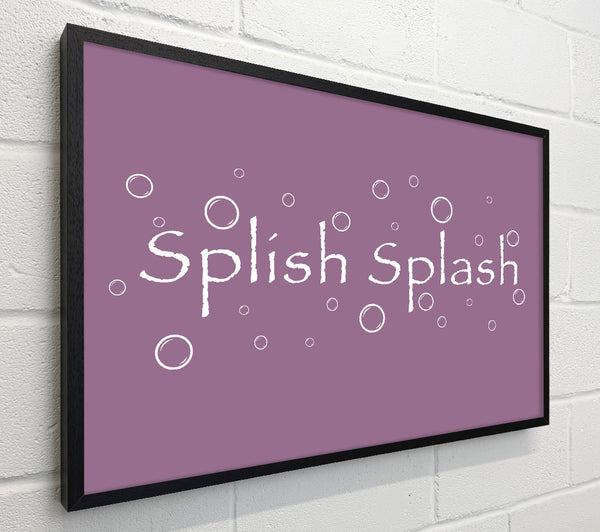 Bathroom Quote Splish Splash Bathroom Dusty Pink