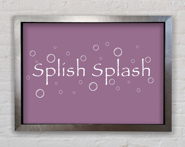 Badezimmer Zitat Splish Splash Badezimmer Dusty Pink
