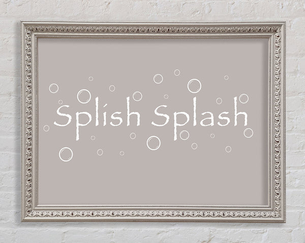 Badezimmer Zitat Splish Splash Badezimmer Beige