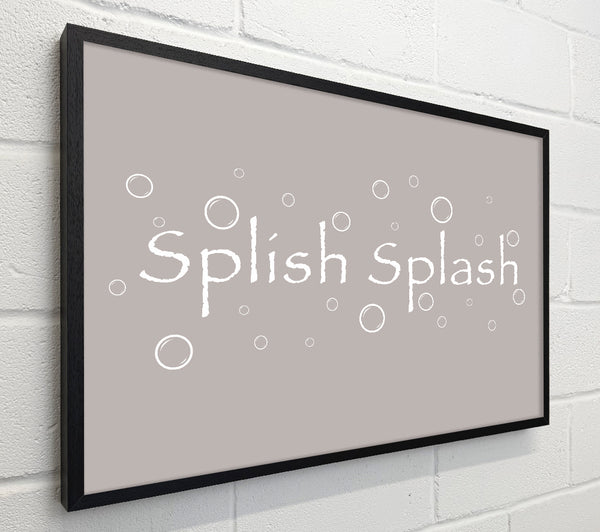 Bathroom Quote Splish Splash Bathroom Beige