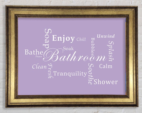 Badezimmer Zitat Badezimmer Ruhe Lila