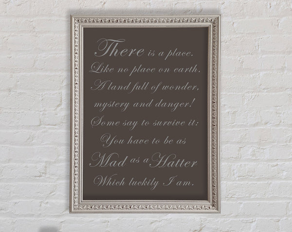 Alice In Wonderland As Mad As A Hatter Chocolate