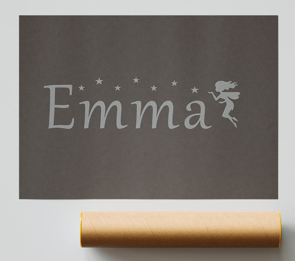Your Name In Fairy Dust Chocolate Poster