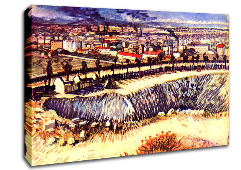 Van Gogh Factory Canvas Wall Art