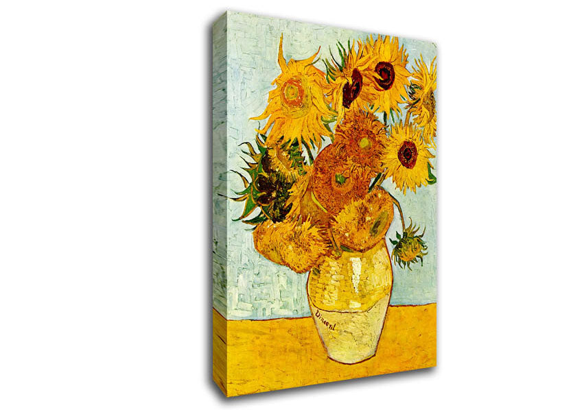 Van Gogh Sunflowers Canvas Wall Art