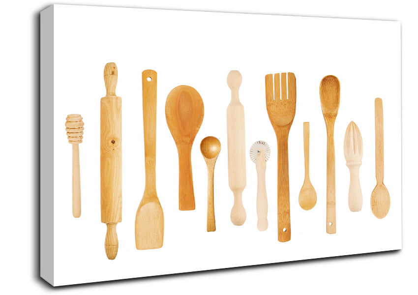 Utensils 12 Canvas Wall Art