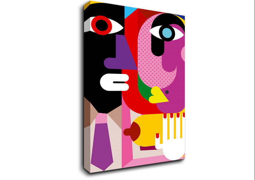 His And Hers Love Canvas Wall Art