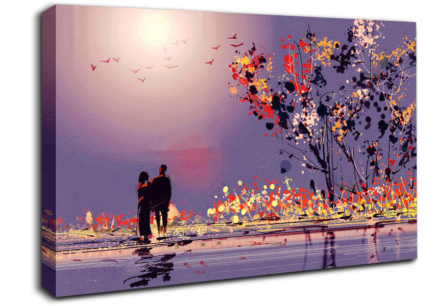 Lovers Retreat 1 Canvas Wall Art