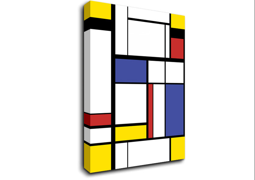 Stacking Blokes Canvas Wall Art