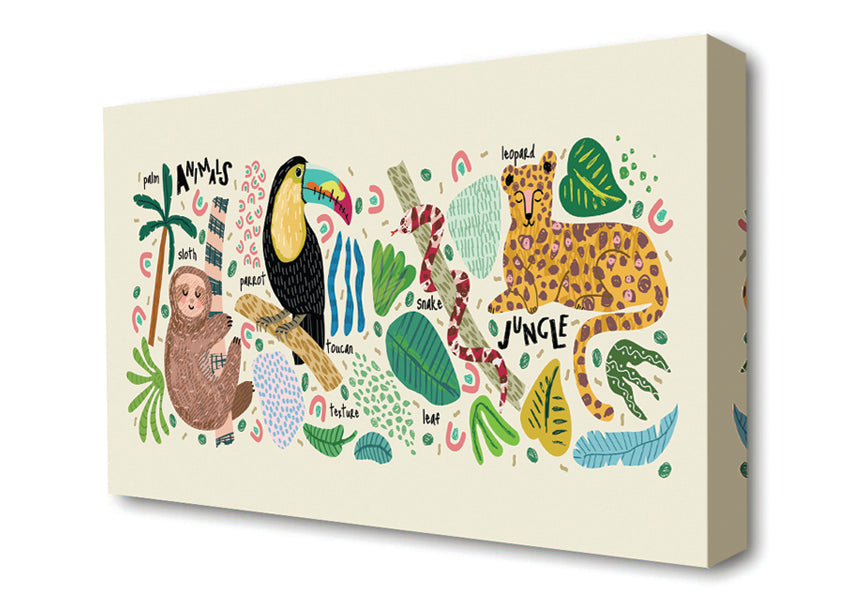 The Modern Animal Collection Canvas Wall Art