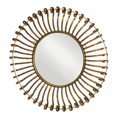 Cissell Spoke Frame Wall Mirror