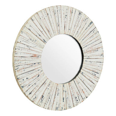 Driftwood White Wash Wall Mirror