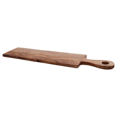 Kora Rectangular Padlle Serving Board In Olive Wood