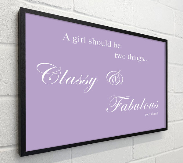 Classy n Fabulous Lilac