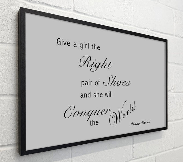 The Right Pair Of Shoes Marilyn Monroe Grey