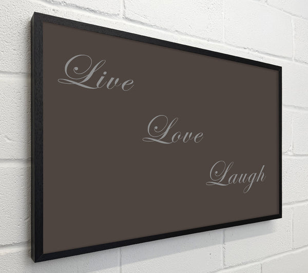 Love Quote Live Love Laugh Chocolate