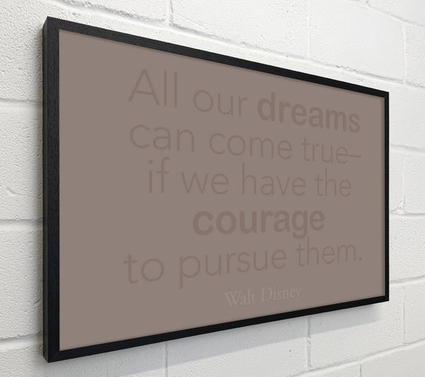 Walt Disney All Our Dreams Beige