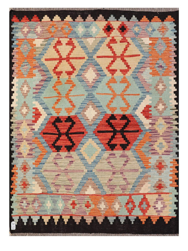 Maimana Afghanistan Kilim Rug - 164 x121 cm
