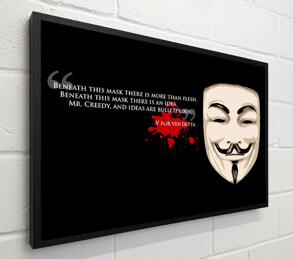 Motivational Quote V For Vendetta