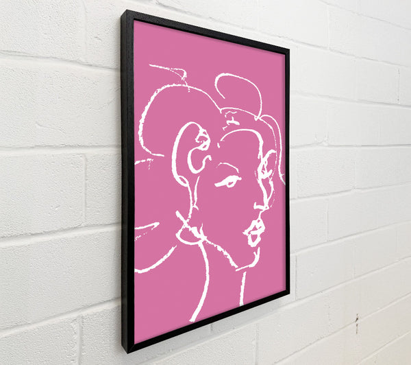 Pretty Lady Sketch Pink