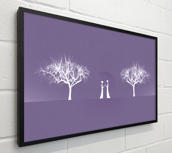 Love Between The Trees And Moon Lilac