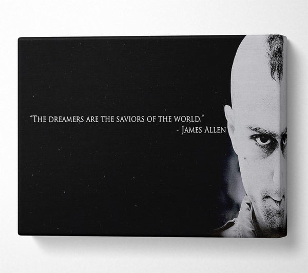  A Canvas Print of Motivational Quote James Allen The Dreamers Canvas Wall Art