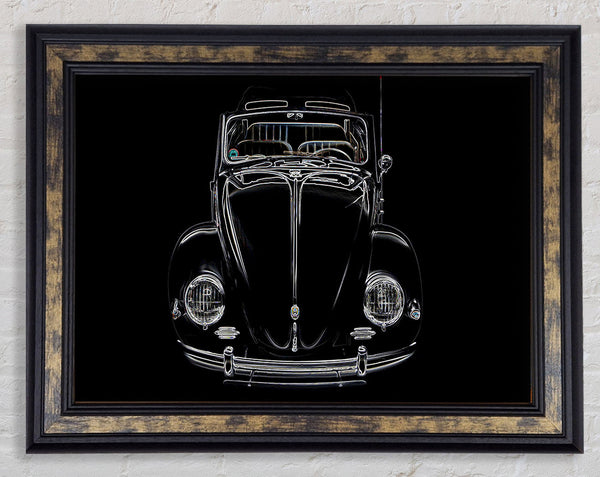 VW Beetle Framed Print
