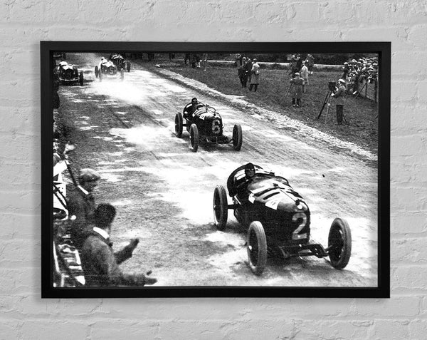 Vintage Formula One Crowd