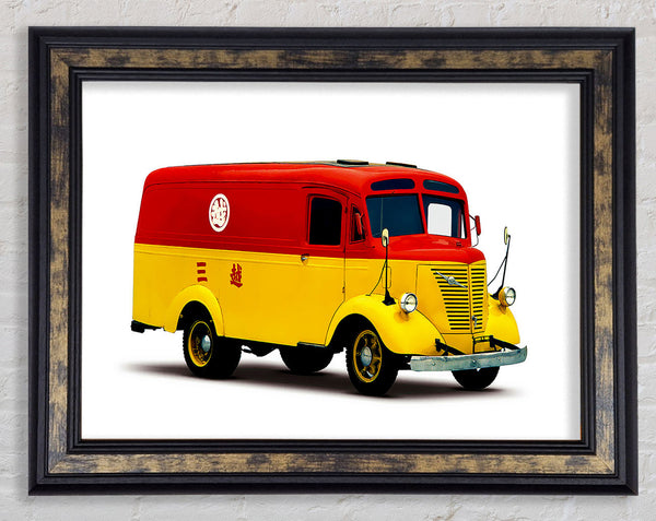 Retro Van Framed Print