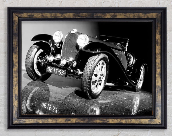 Retro Car Framed Print