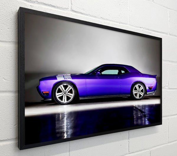 Purple Mustang
